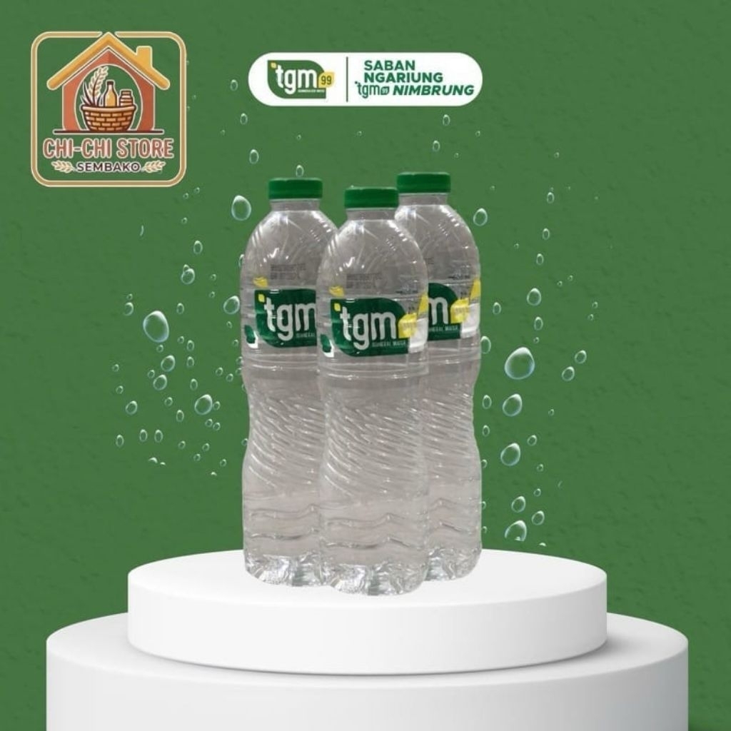 TGM Air Mineral 600 ML isi 24 Botol