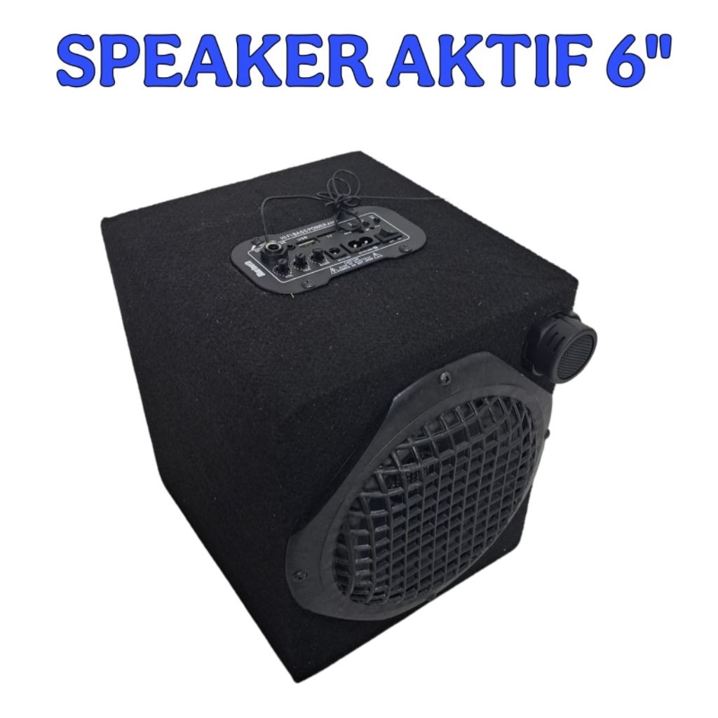 Speaker Bluetooth Karaoke Super Bass // Speaker Aktif 6 Inch Karaoke Bluetooth Radio