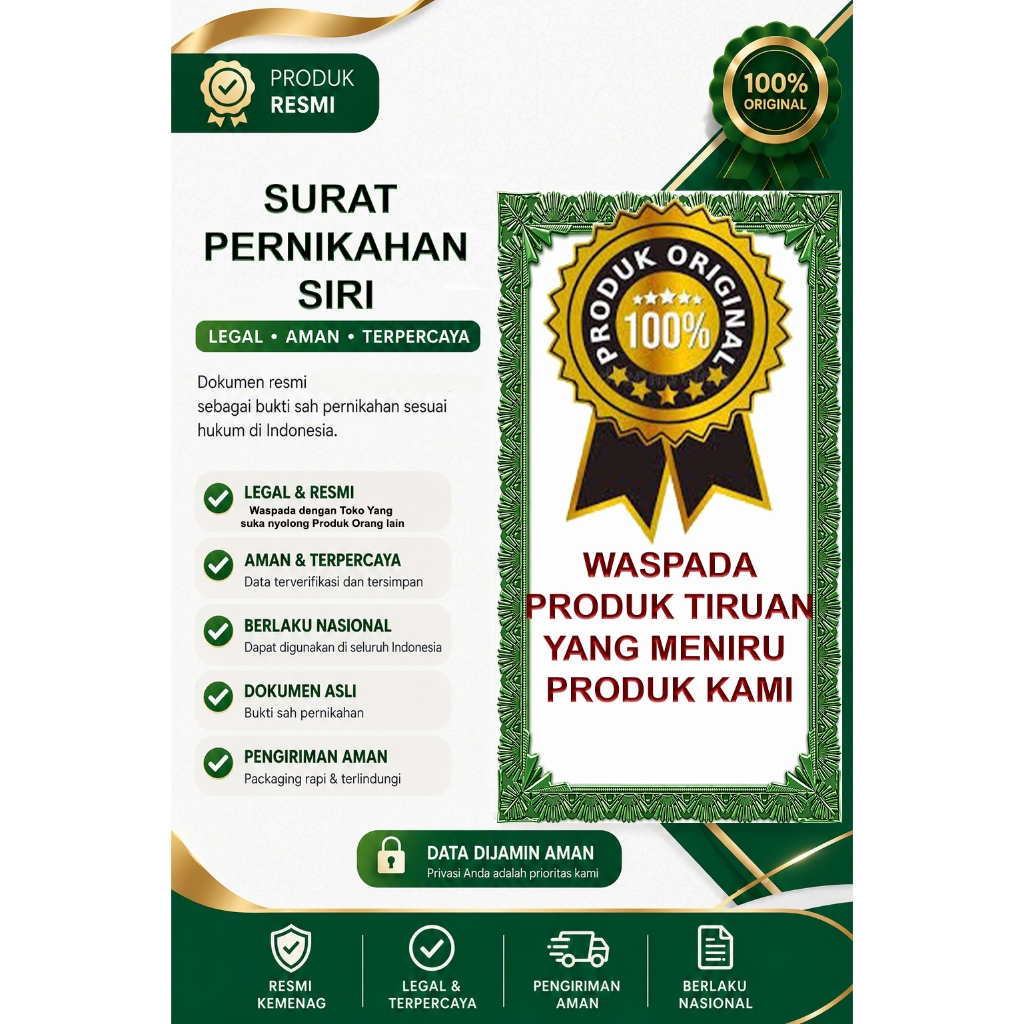 SKN Pernikahan Agama (siri)