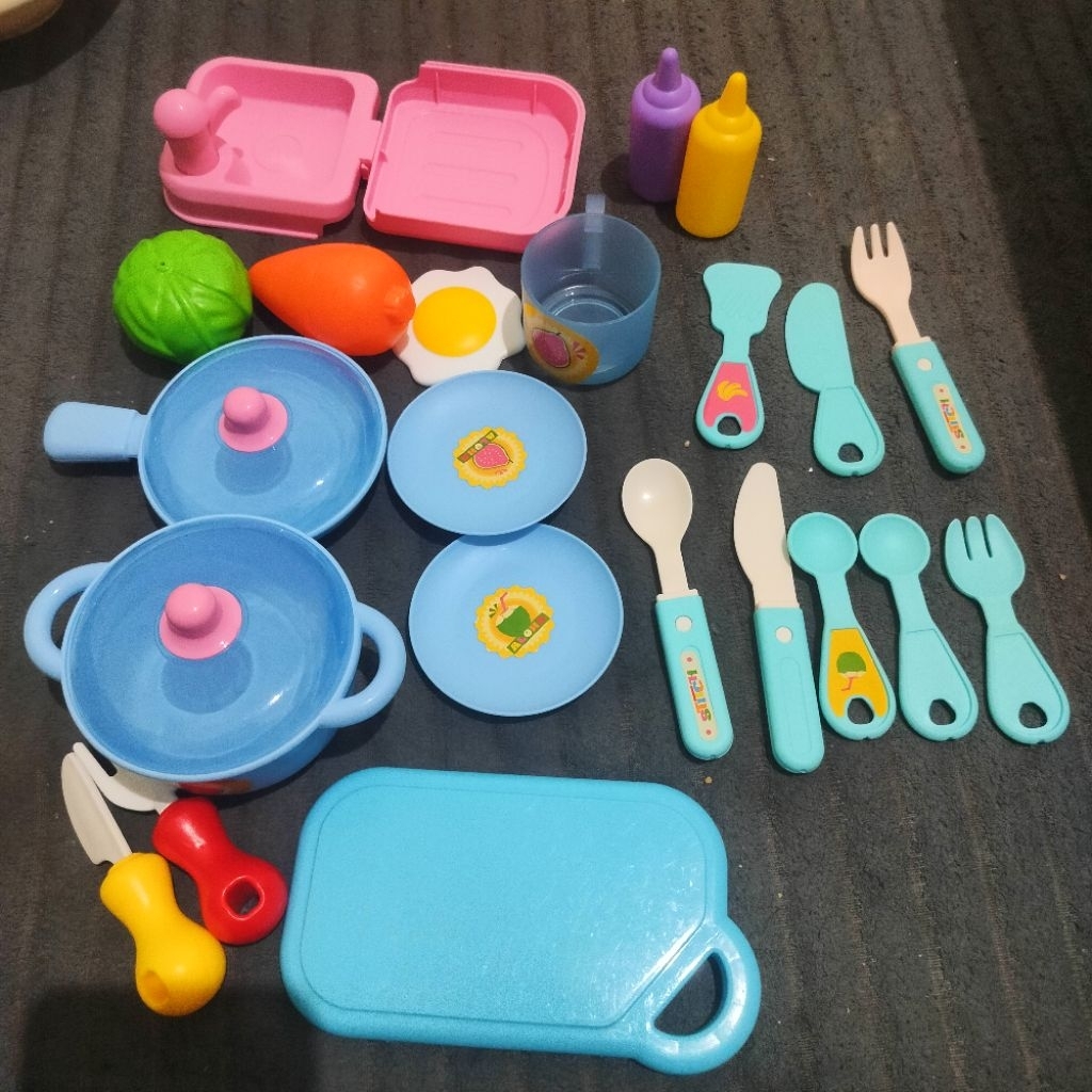 Preloved Set Mainan Masakan