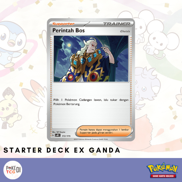 Perintah Bos svM | 172/175 C - Pokemon TCG Indonesia