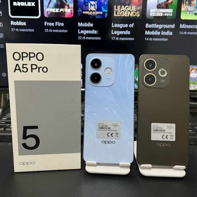 OPPO A5 PRO 4GB 8/128 8/256 SECOND GARANSI RESMI INDONESIA