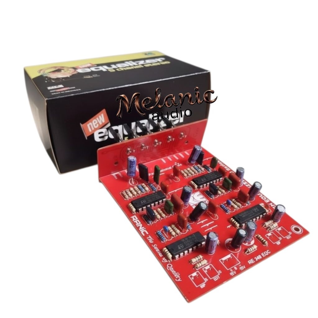 kit equalizer 5 Chanel stereo TL074
