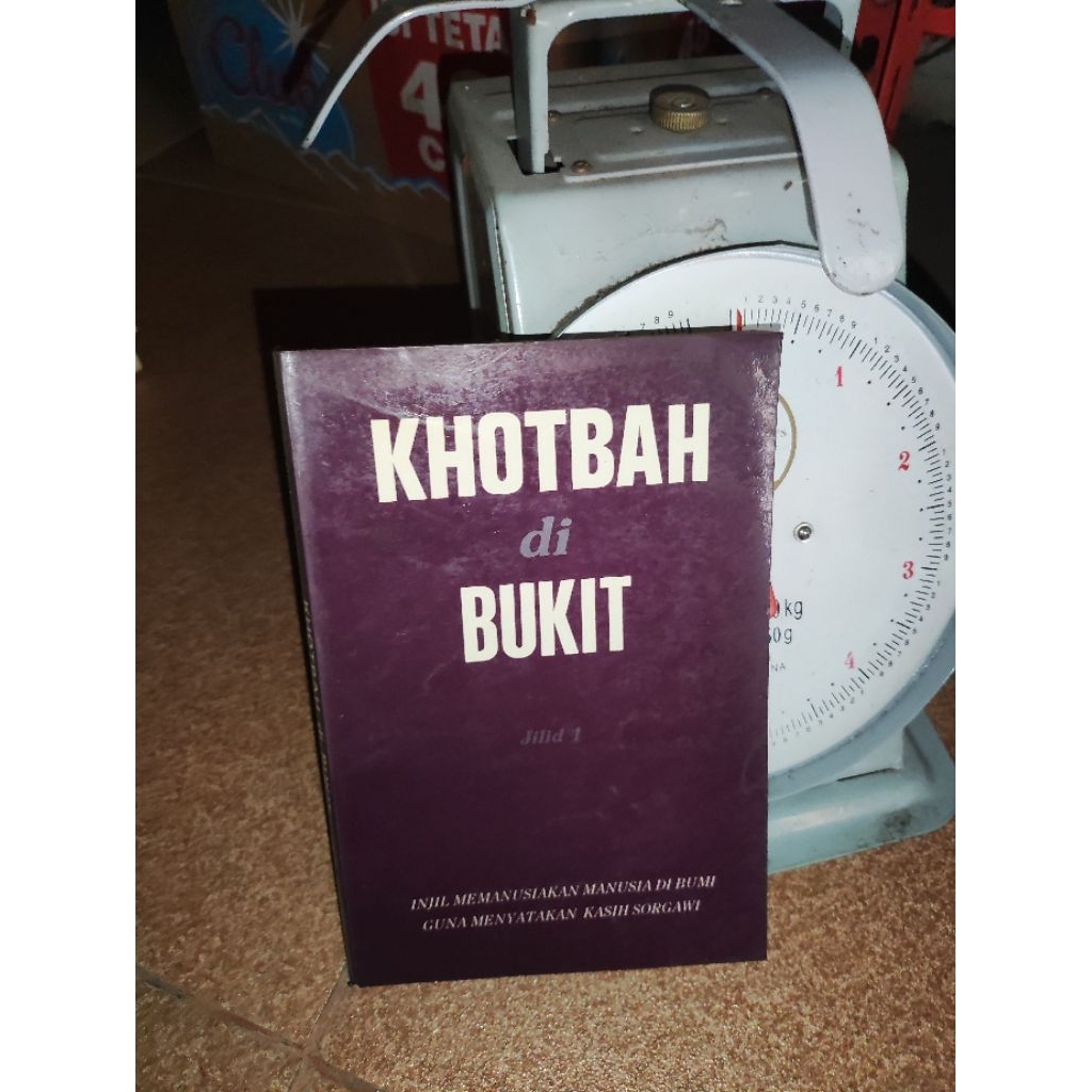 BUKU kristen khotbah di bukit