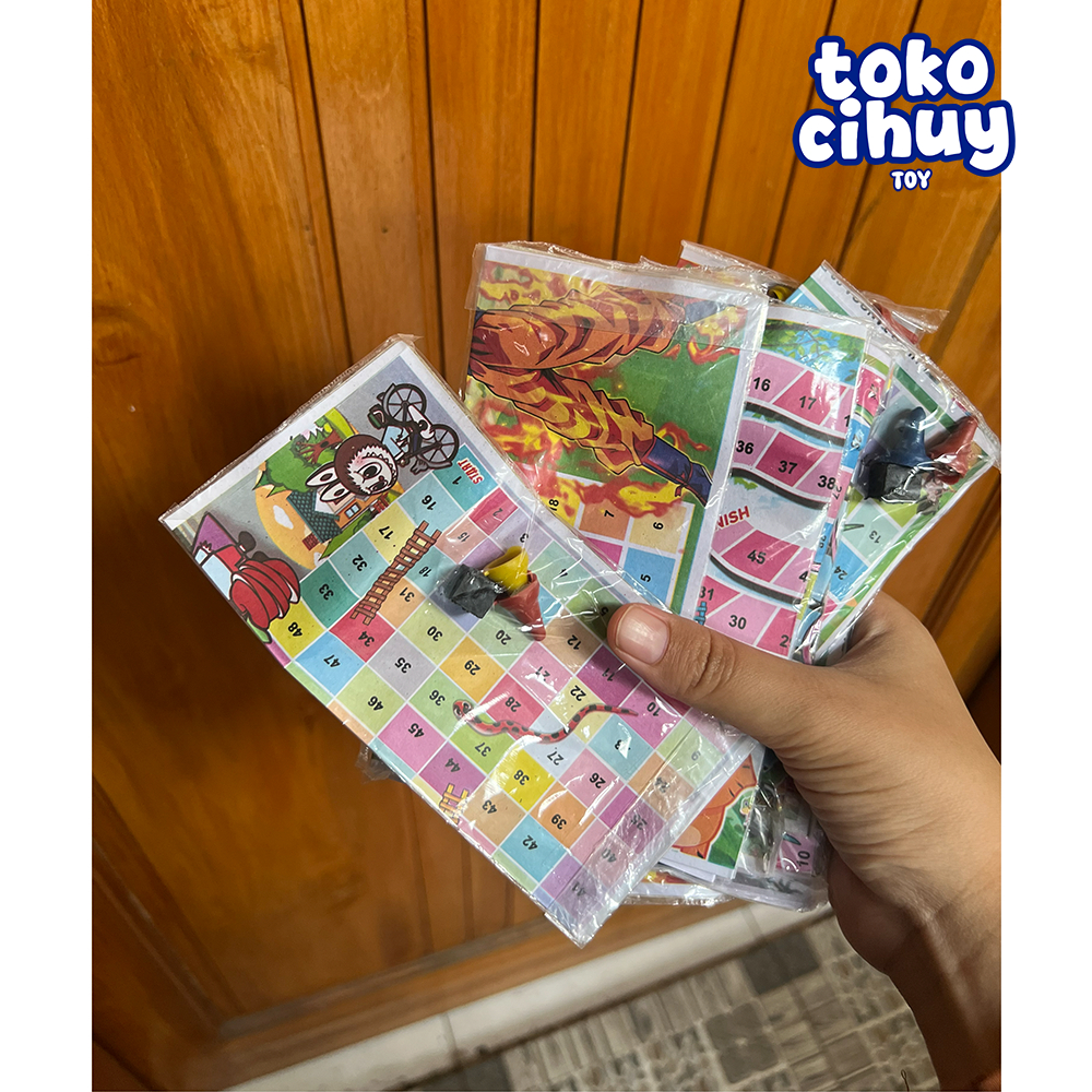 Mainan Ular Tangga Jadul Murah  / Board Game Tradisional Anak Edukasi
