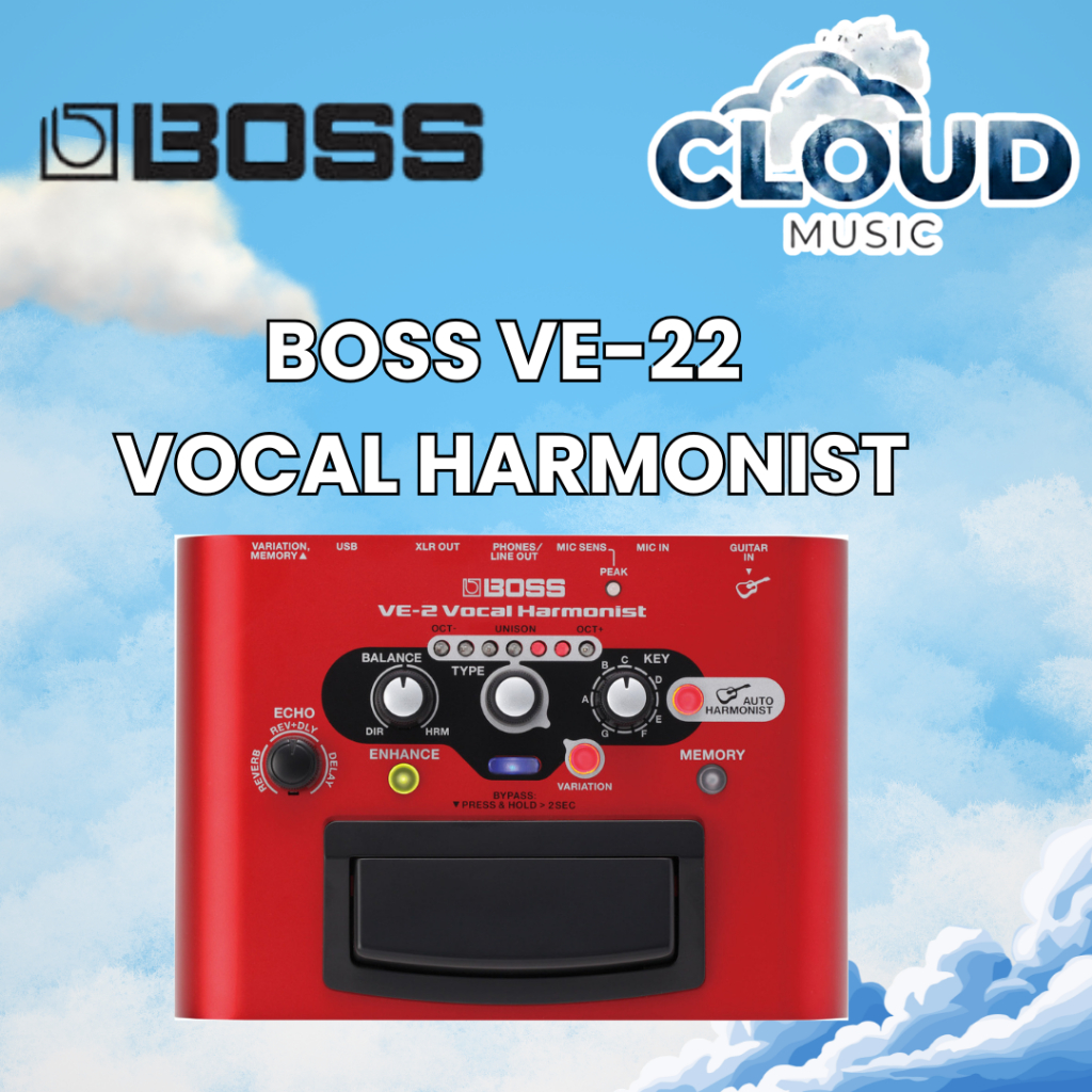 Boss vocal effect processor ve-2 ve2 Original vokal procesor ori
