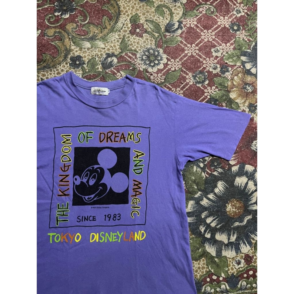 Kaos Vintage Tokyo Disneyland