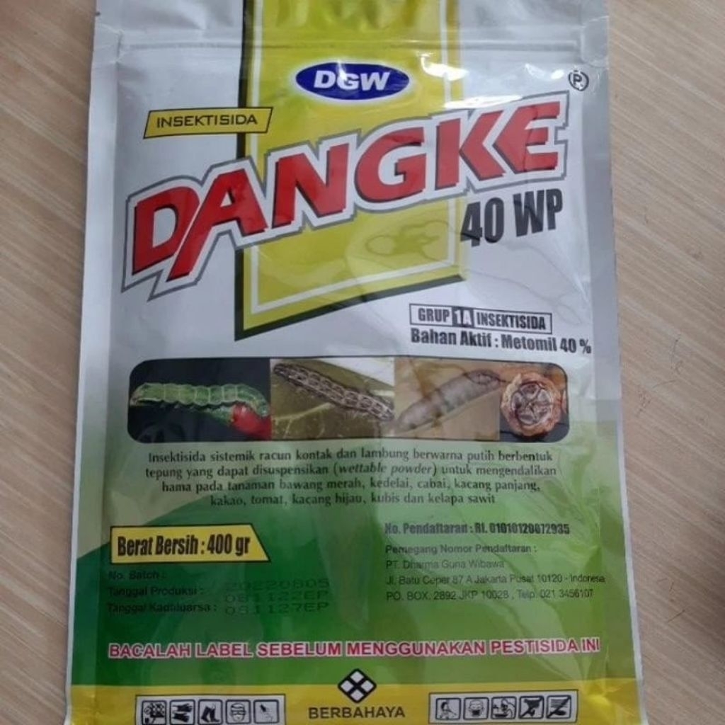 Dangke insektisida 40wp kemasan 400gram