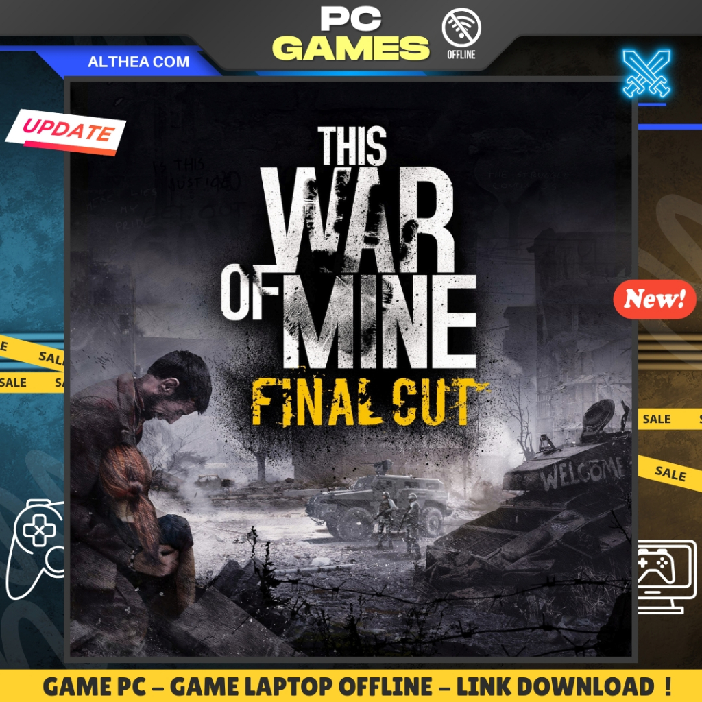 THIS WAR OF MINE - SURVIVAL - STRATEGY - WAR - GAME PC / LAPTOP - OFFLINE