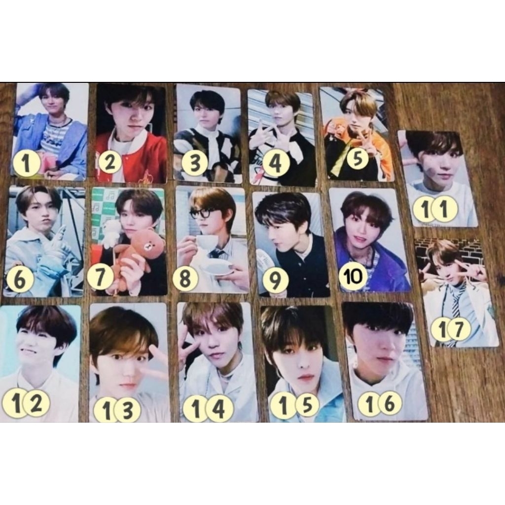 UNOFFICIAL PHOTOCARD NCT WISH - JAEHEE