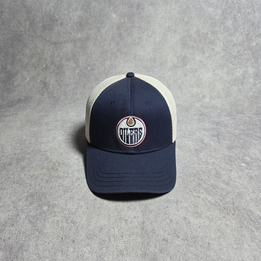 TOPI NHL EDMONTON OILERS NATIONAL HOCKEY LEAGUE FITTED CAPS BY AMERICAN NEEDLE