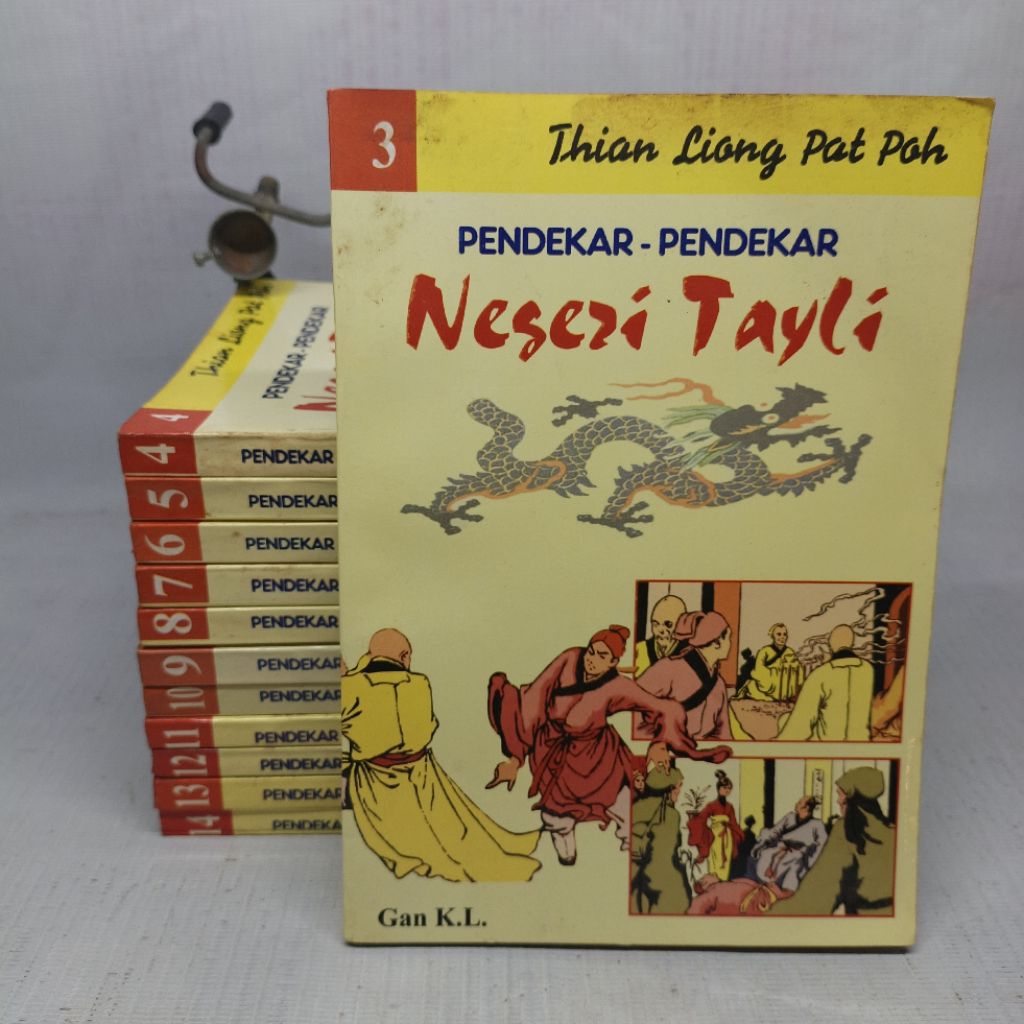 Novel pendekar-pendekar negeri tayli 3-14 tamat