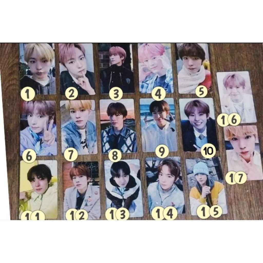 UNOFFICIAL PHOTOCARD NCT WISH - YUSHI