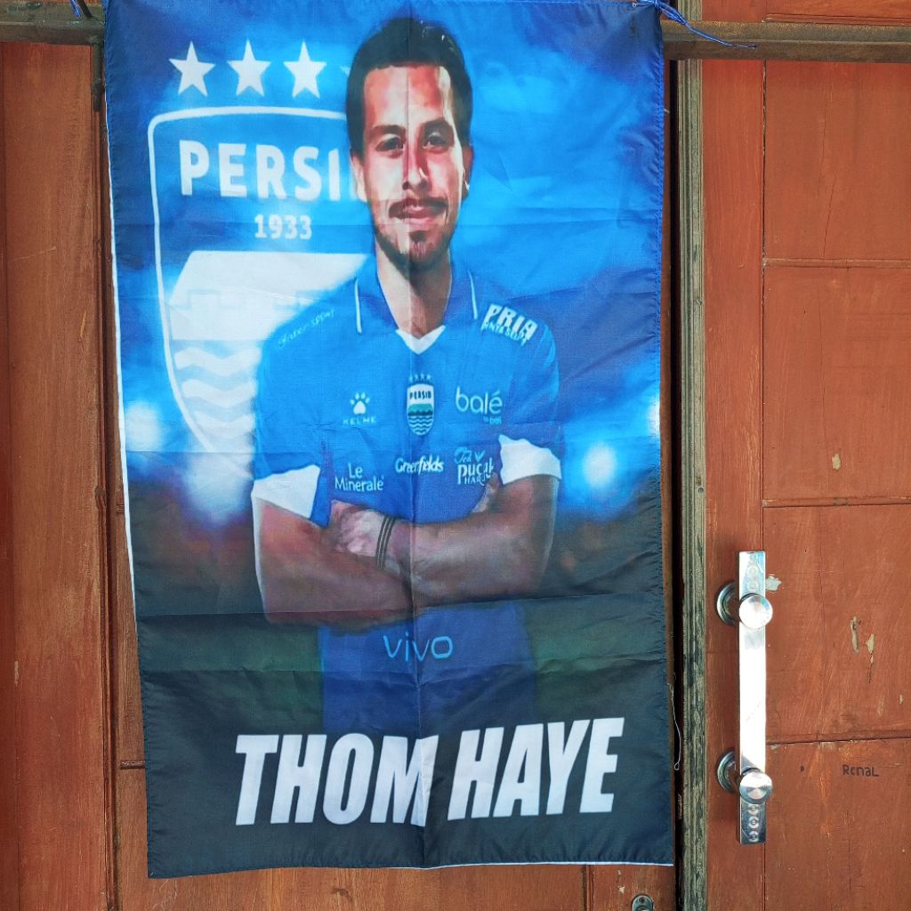 Bendera costum Persib..bendera fulfrint persib