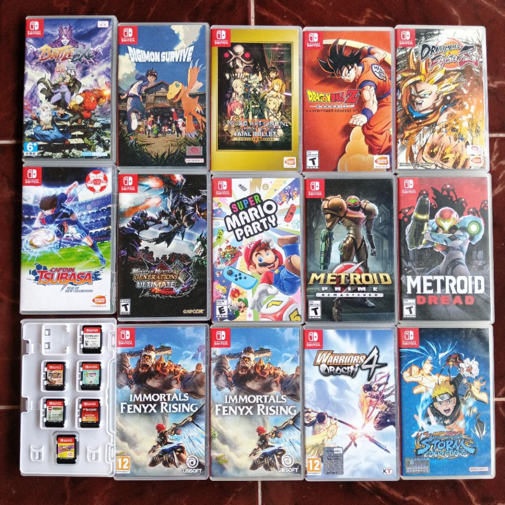 Kaset Cartridge Game Nintendo Switch Original