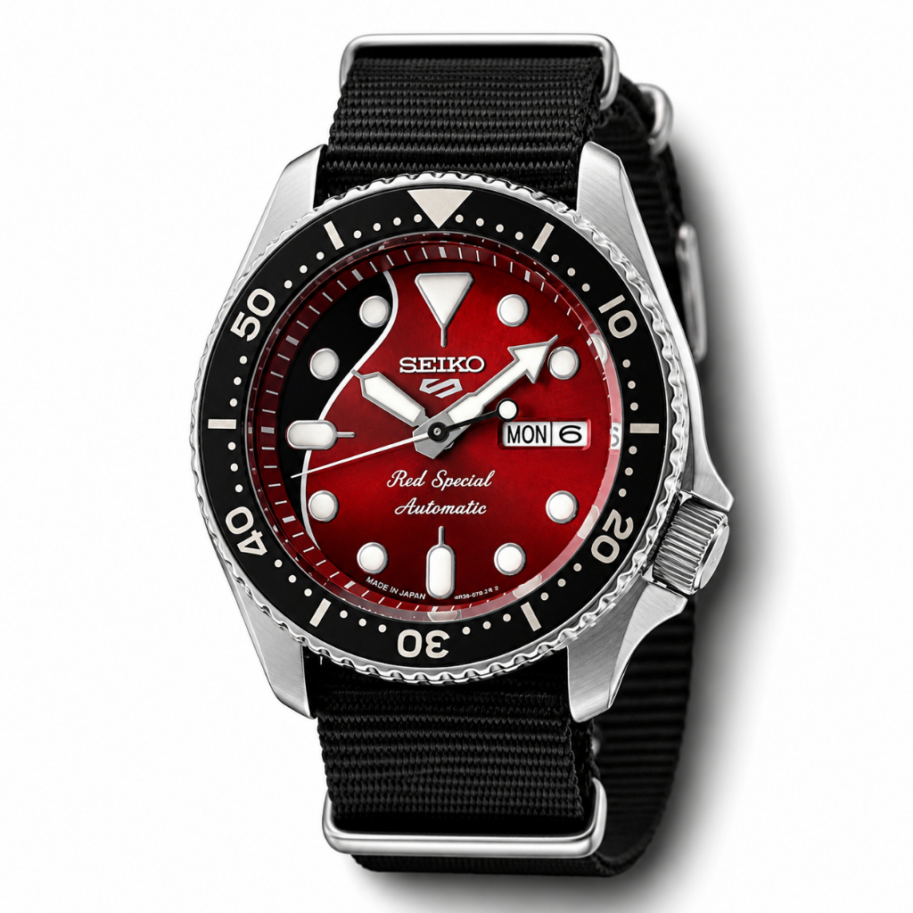 Jam Tangan SRPE83K1 Seiko 5 Red Special Limited Edition Queen Watch