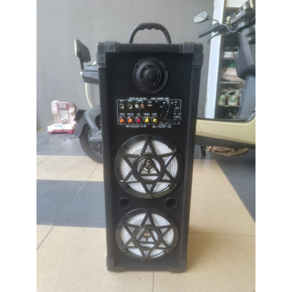 speaker aktif 6inch double