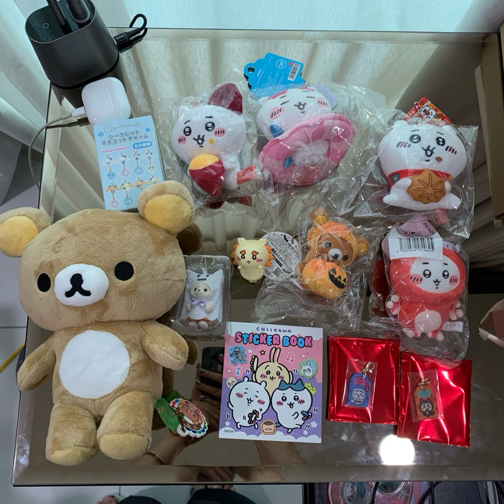 [TRINKETS] Chiikawa Shisa sylvanian families Cinnamoroll Rilakkuma korilakkuma tamagotchi gotochi ph