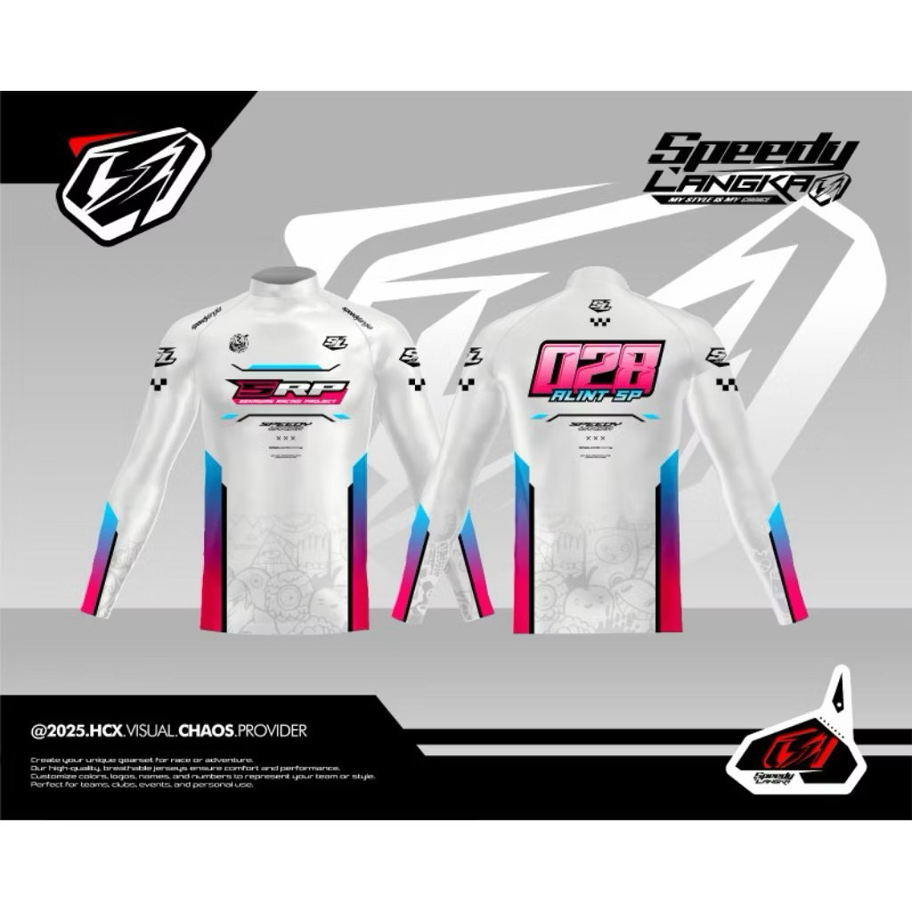 JERSEY INERSUIT BALAP DRAG ROAD RACE DAN DALEMAN WERPACK FREE DESAIN
