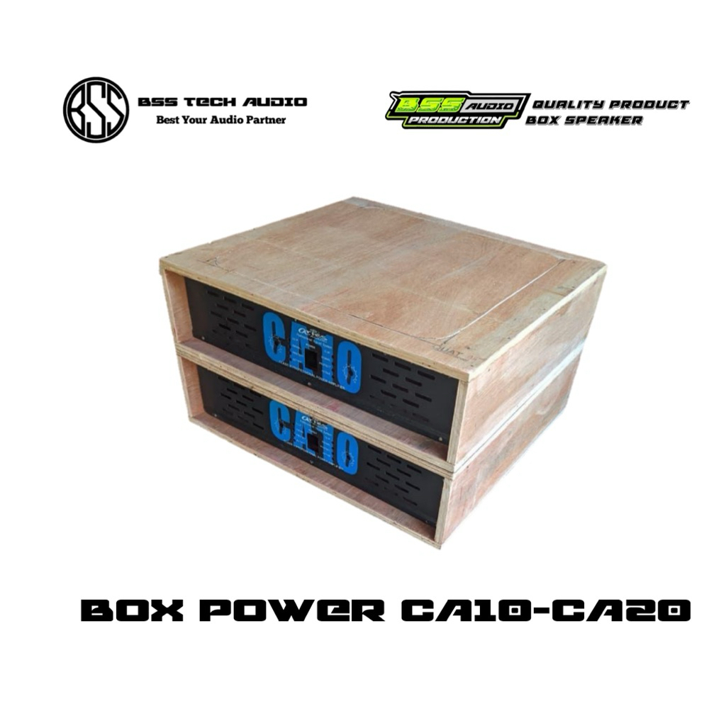 Box Power CA10 set plat bahan triplek tebal 12mm