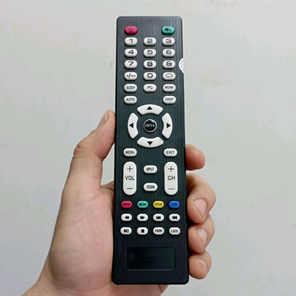 Remote Remot LCD LED DVB-T2 Digital TV Universal Tanpa Setting Ichiko Aoyama JUC Niko Nagoya Mito