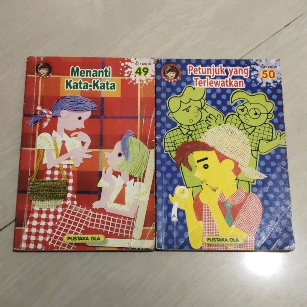 2 BUKU ORI BUKU KUMPULAN CERPEN NO 49 & 50 PENERBIT PUSTAKA OLA
