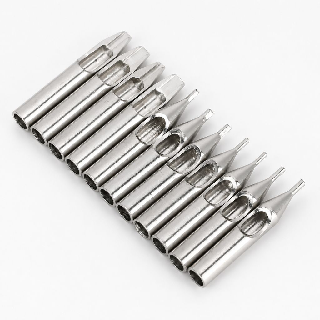 Disposible Tip Jarum Tato Stainless Steel 1Pcs
