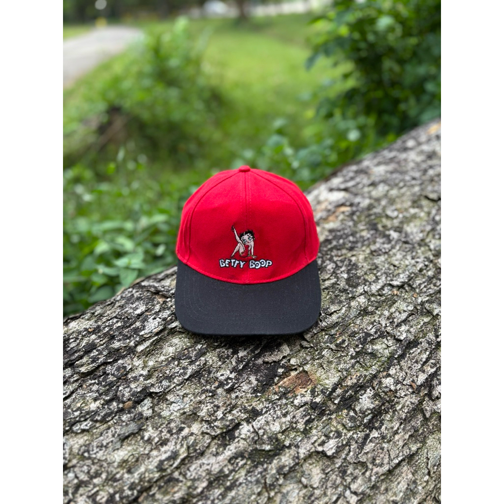 Topi Betty Boop Logo Twotone