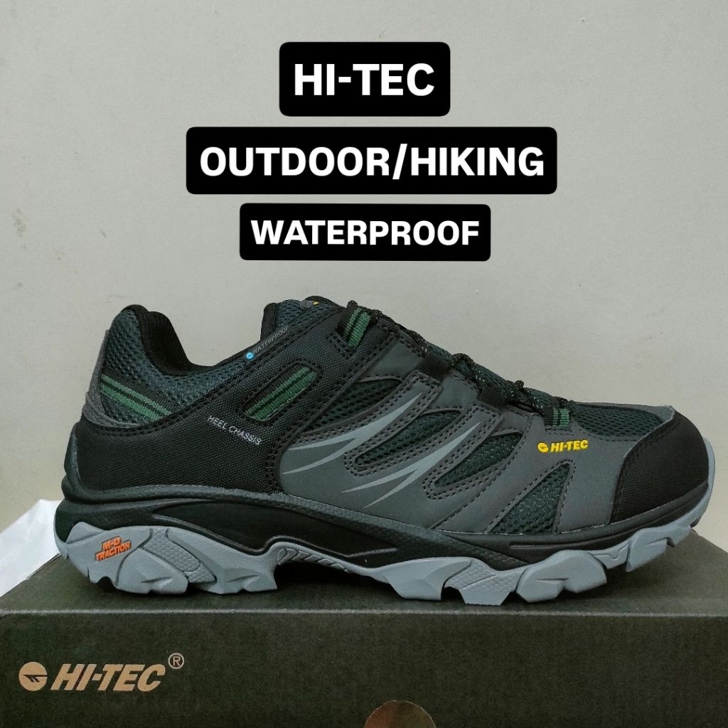 SEPATU GUNUNG HI-TEC TARANTULA WATERPROOF ORIGINAL RESMI SEPATU OUTDOOR HITEC SEPATU HIKING HI TEC S