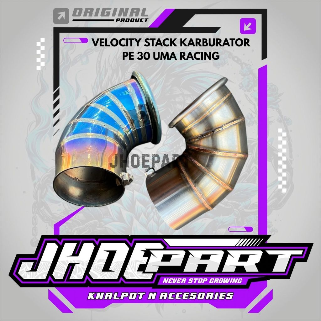 Velocity Stack Filter karburator bluemon PE 30 32 34 UMA RACING