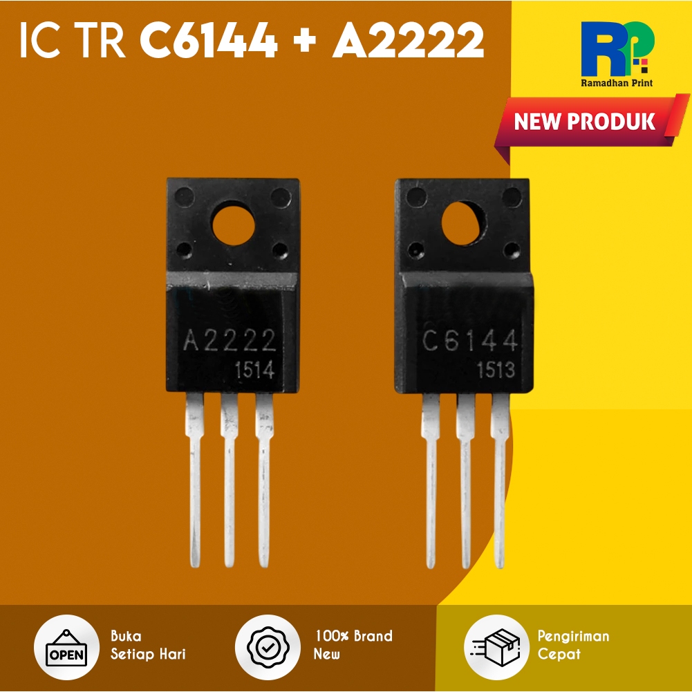 Transistor A2222 and C6144 Ori New A 2222 & C 6144