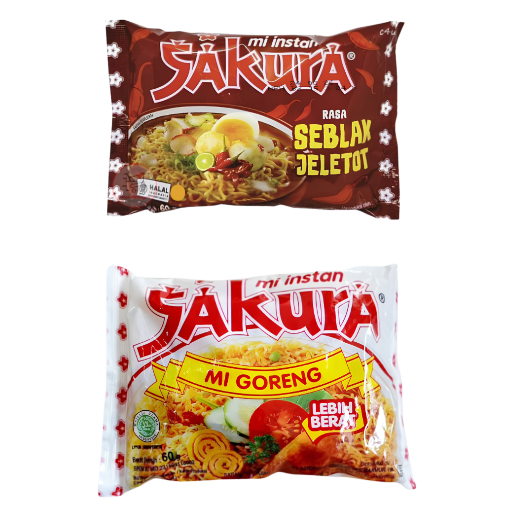 Sakura Mi Goreng & Kuah / Mie Instan