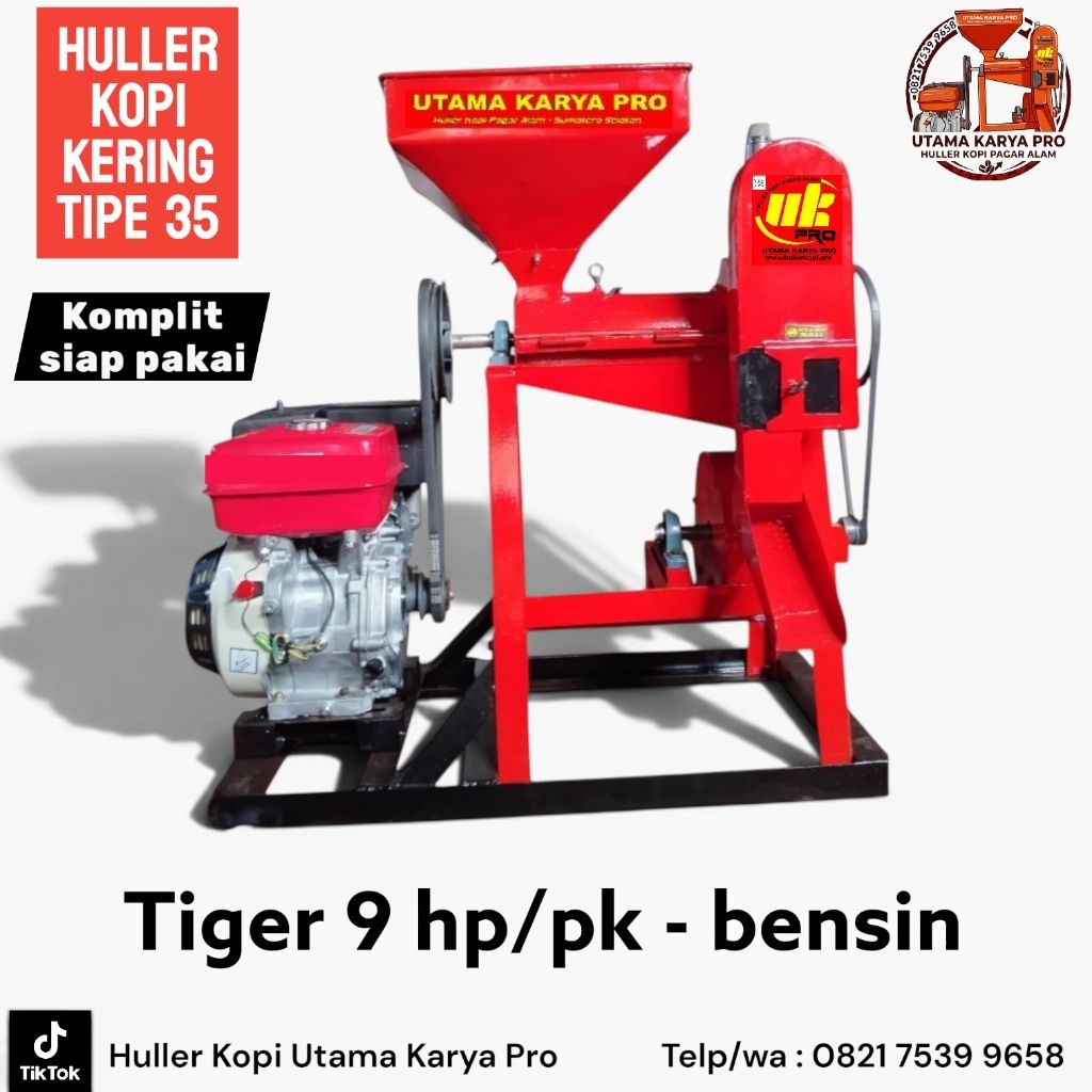 huller kopi kering tipe 35 / mesin kopi kering