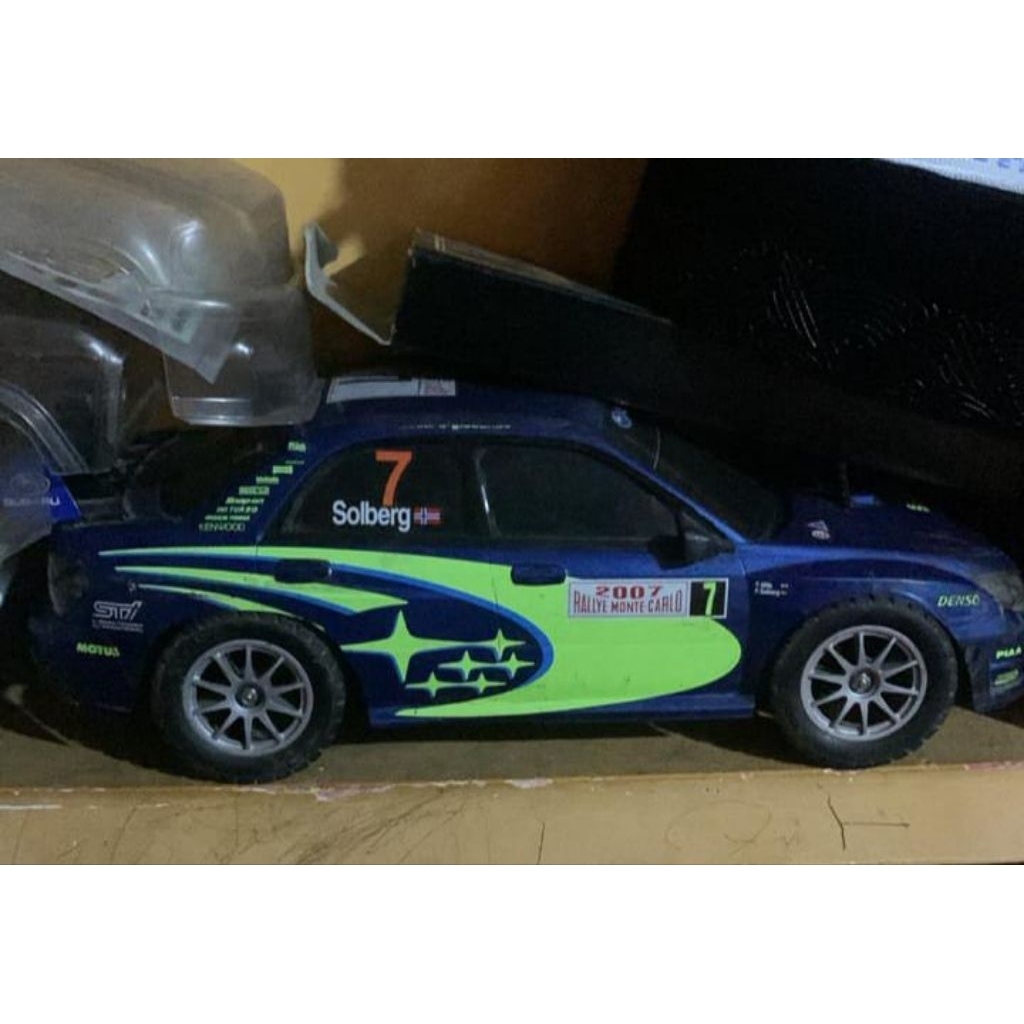 RC TAMIYA  Ta 02, subaru 4x4 rally scala 1/10 ARTR
