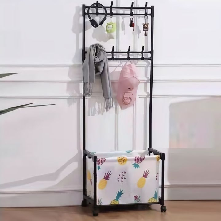 Stand Hanger Multifungsi / Rak Tas dan Rak Sepatu Susun / Desain Minimalis Modern Hemat Tempat