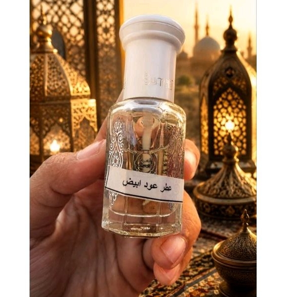 Arabian Parfum Original// OUD ABYAD DUBAI / Wangi Gaharu putih Dubai