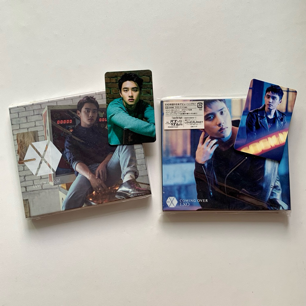 exo d.o. kyungsoo official japan jp album love me right romantic universe coming over pc photocard s