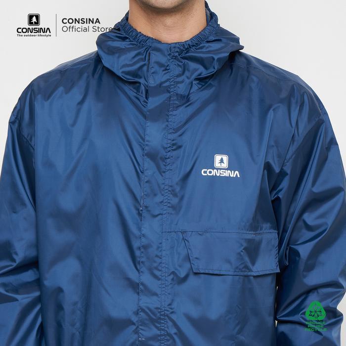 Eiger Summitadventure - Rain Coat Jas Hujan Outdoor Gunung Hiking Traveling Pvc Kring Rain