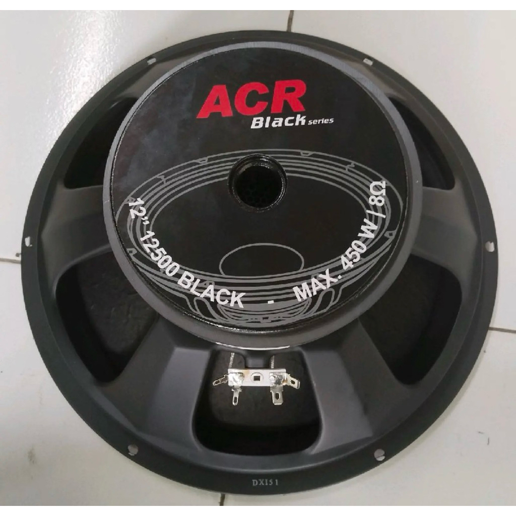 Speaker 12 inch Acr 12500 black woofer