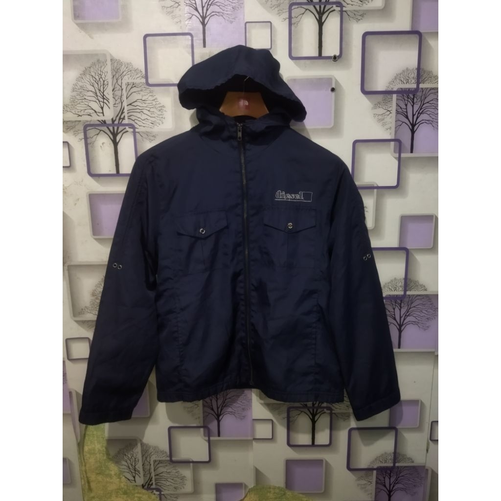 jaket Diesel navy autentik