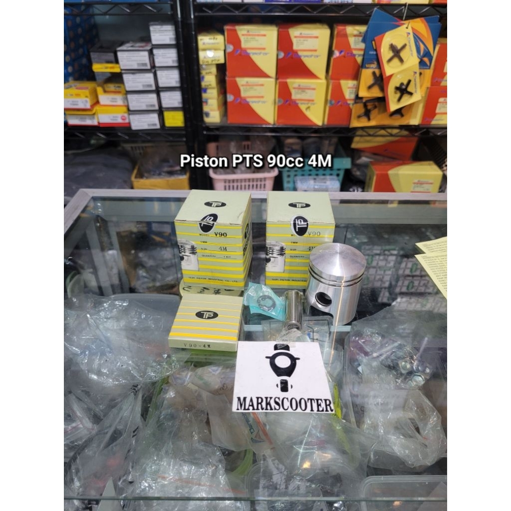 piston seher vespa pts 90cc ukuran 4M