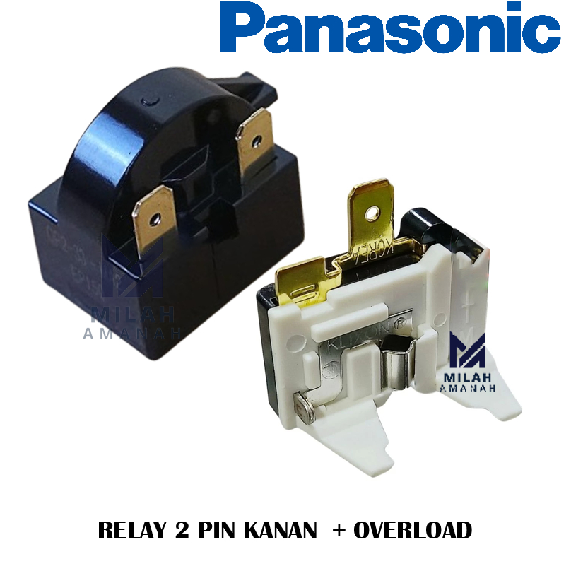 RELAY OVERLOAD KULKAS 2 PINTU PANASONIC