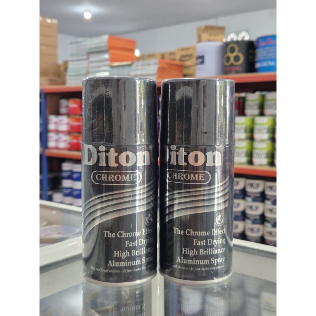Diton Chrome 300cc / Cat Semprot Diton Chrome