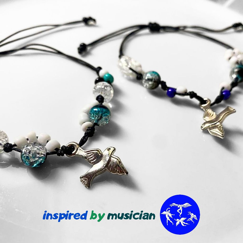 GELANG HINDIA HANDMADE BRACELET MALAIKAT BERPUTAR DI ATAS PENCAKAR LANGIT BASKARA WORDFANGS TALI SER