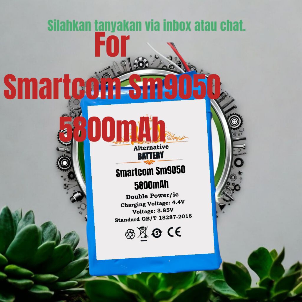 Batrai Sm9050 For 5G modem Smartcom Sm9050 Smart Com Baterai Modem 4G Lte mifi saku wifi Batrei 6000