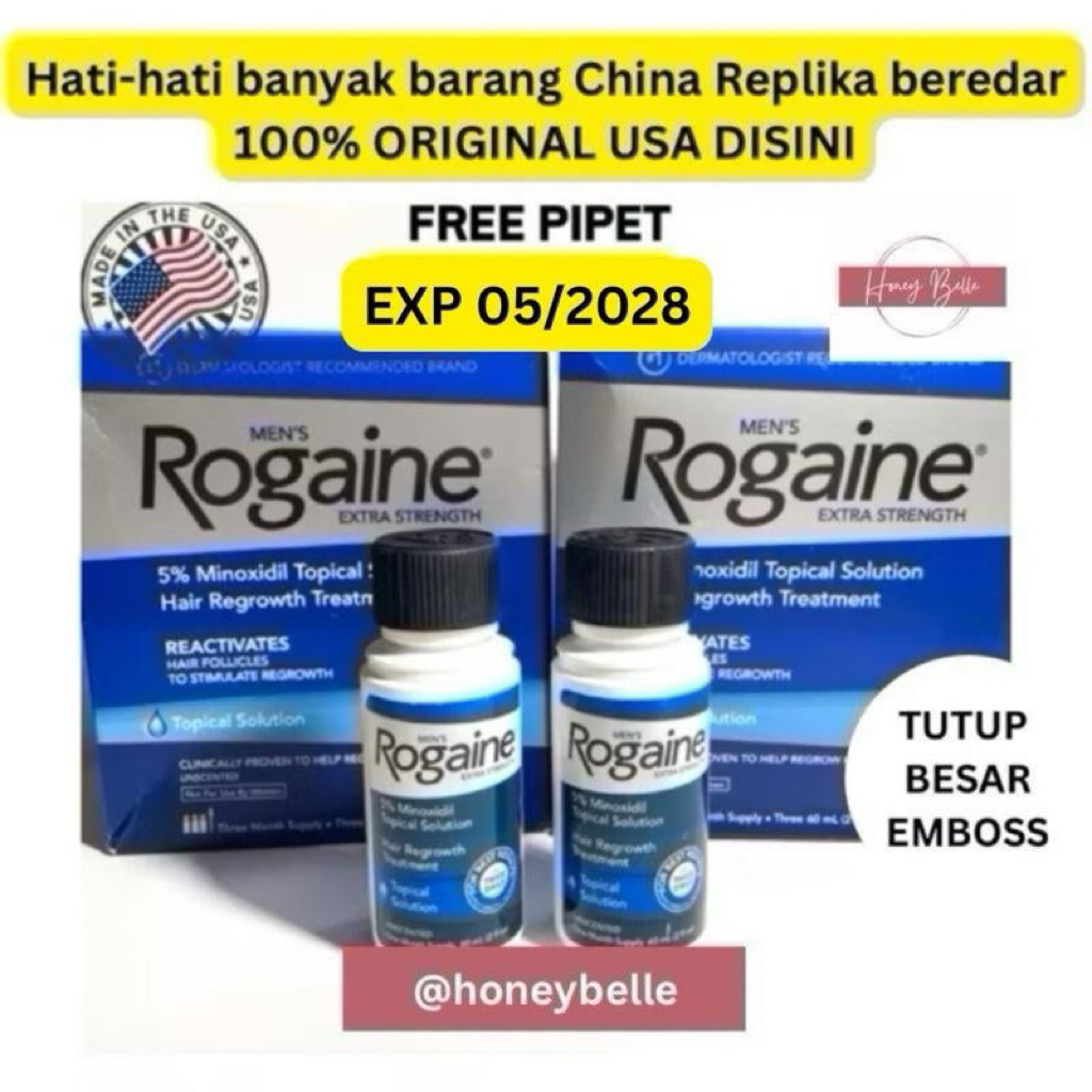 Rogaine Men 5% Minoxidil Original USA