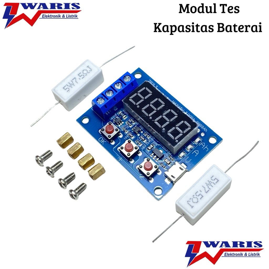 Kit Modul Tes Kapasitas Baterai ZB2L3