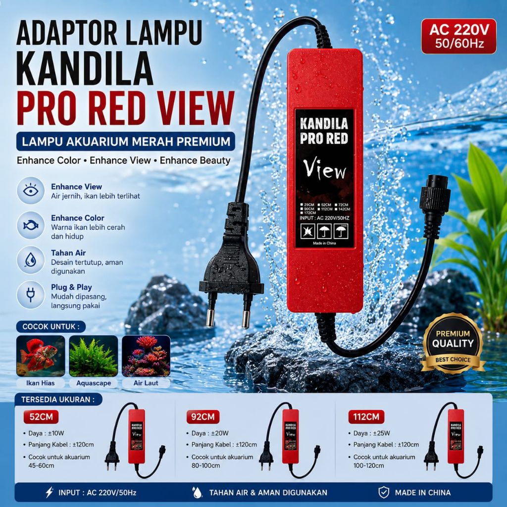 KANDILA DRIVER / ADAPTOR LED AKUARIUM KANDILA PRO SERIES