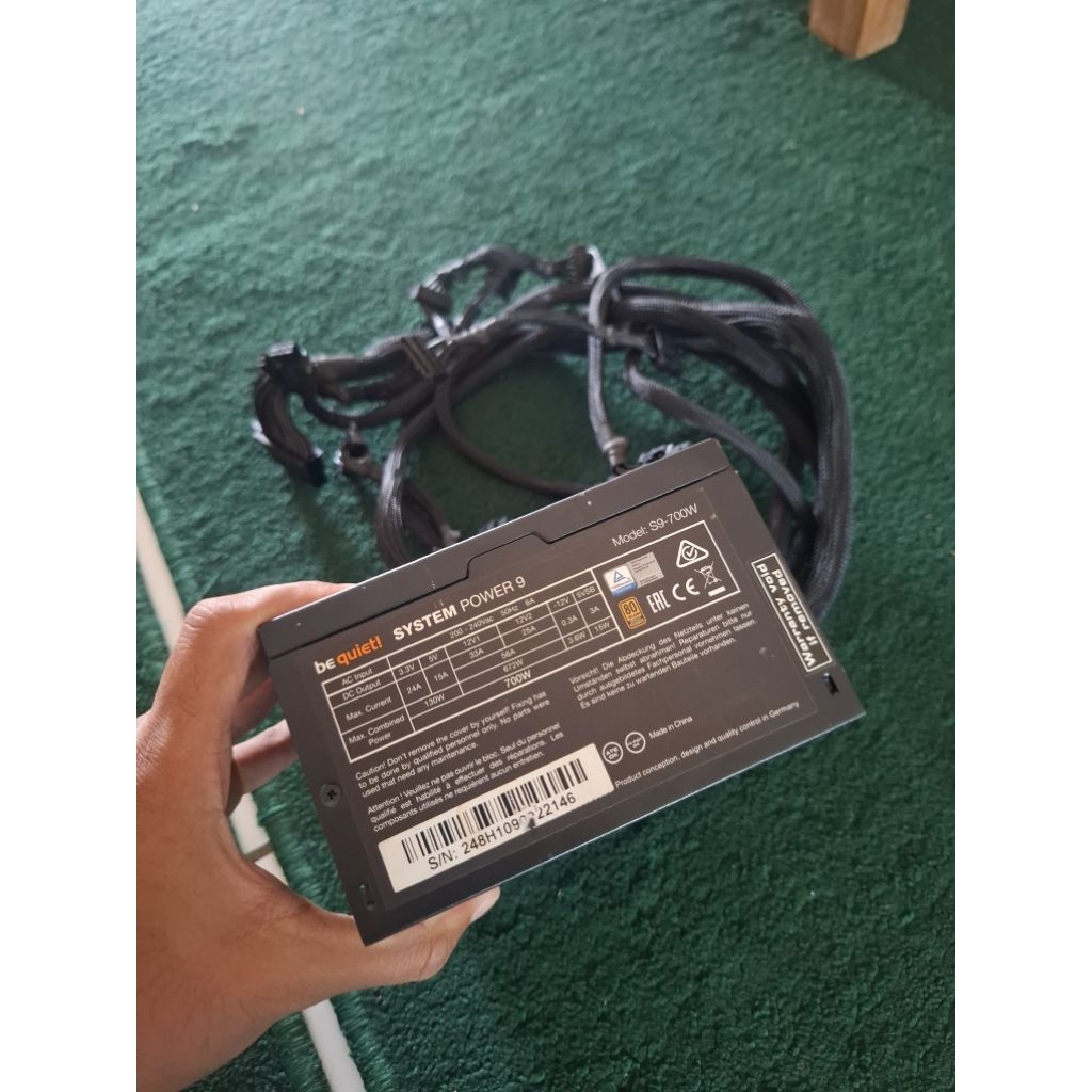 PSU Be Quiet System Power U9 700w 80+ Bronze
