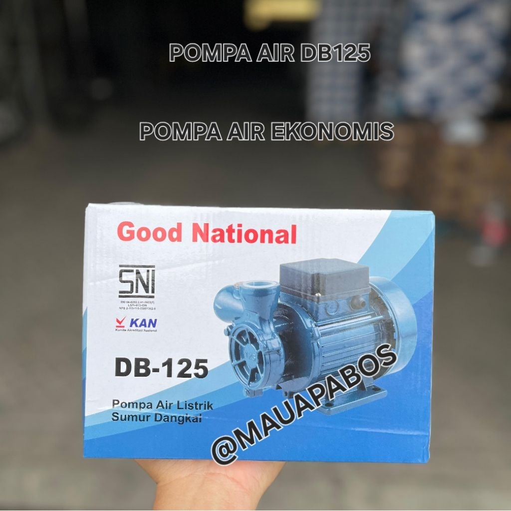 Ecoliving_ Pompa Air Good National Db-125 / Pompa Air Dab / Pompa Air Db 125